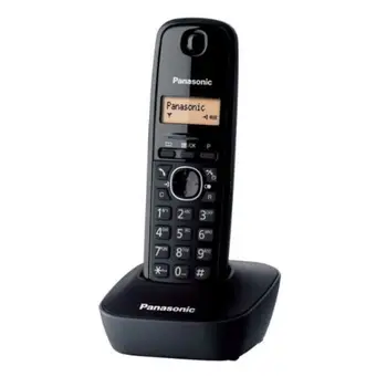 

Panasonic KX-TG1611FRH Single Phone wireless answering machine Black