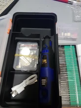 Mini Taladro Inalámbrico para el hogar, herramientas eléctricas, amoladora de taladro eléctrico de 3,6 V, conjunto de accesorios de molienda, bolígrafo de grabado inalámbrico, 3 velocidades