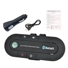 Kit de voiture sans fil Bluetooth 4.1, haut-parleur mains libres, Clip de visière de téléphone, Durable, puces CSR intégrées, haut-parleur pour Android