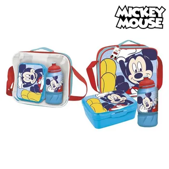 

Lunchbox with Accessories Mickey Mouse Blue