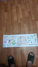 cute cat butterfly tree branch wall stickers for kids rooms home decoration cartoon animal