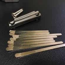 Kalimba de 8 teclas, juego DIY, Pulgar, Piano, metralla, letras, Escala de plantillas, identificación para piezas de instrumentos musicales