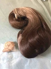HENRY MARGU-pelucas sintéticas con flequillo para mujer, pelo largo de ondas naturales, Rubio marrón, degradado, resistente al calor, para fiesta, Cosplay diario