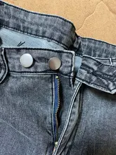 Pantalones vaqueros de talla grande para mujer, vaqueros negros, pantalones elásticos femeninos, ajustados