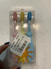 Cepillo de dientes de silicona de cerdas suaves para bebés para dientes de niños cepillos de dientes de entrenamiento bonito cepillo de dientes de cuidado Dental para bebés 3 unids/set