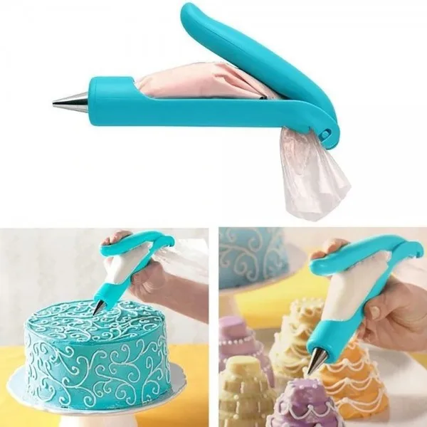 Кулинарный кондитерский шприц E Z DECO ICING PEN|Другие части для посуды| |