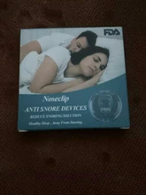 Pinza magnética de silicona para dejar de roncar, bandeja para dormir, dispositivo de protección de Apnea de sueño, dispositivo nocturno con funda