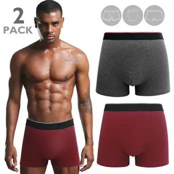 

Doublem, Pack 2 pc Briefs Boxer, cotton breathable, elastic comfortable, no Tag, to hombres, Size S, M, L , X