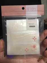 Pegatina Invisible de doble pliegue para párpados, cinta autoadhesiva transparente con encaje de malla de gasa, 240 Uds./5 paquetes