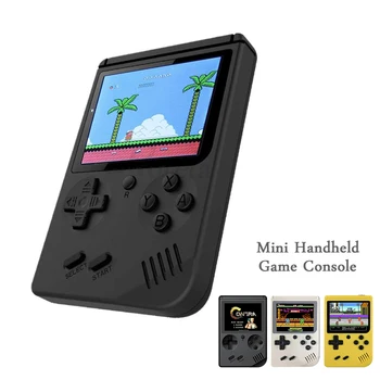 

Mini Portable Handheld Game Player Retro Game Console Built-In 400 Games Support 2 Player 8-Bit 3.0 Inch for Child Nostalgic