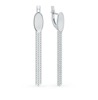 

Silver sunlight earrings sample 925