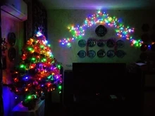 String-Lighting Fairy-Decoration-Lights Flasher Leds Twinkle Christmas-Tree Wedding Party