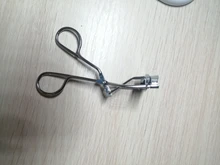 Rizador de pestañas de acero inoxidable, 1 unidad, rizado blanco y plateado, maquillaje cosmético, rizador de pestañas, instrumento para pestañas