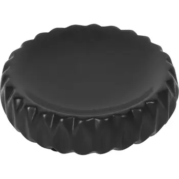 

Soap Dish "Chicago" ceramics color black