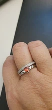 Anillo de amor de Zircón hueco para mujer, sortija de amor con nudo de lazo Chapado en plata para Dedo de árbol para pareja, joyería de compromiso para boda