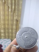 Mini 2019 calendario perpetuo llavero único llavero de Metal sol Luna de 2010 a 2060 reloj calendario clave anillo regalos creativos