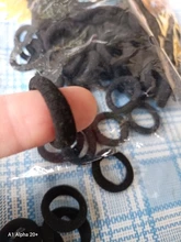 Cinta para el pelo pequeña para niña, diademas infantiles de colores, elásticas, de nailon, accesorios para el cabello, 50/100 Uds.