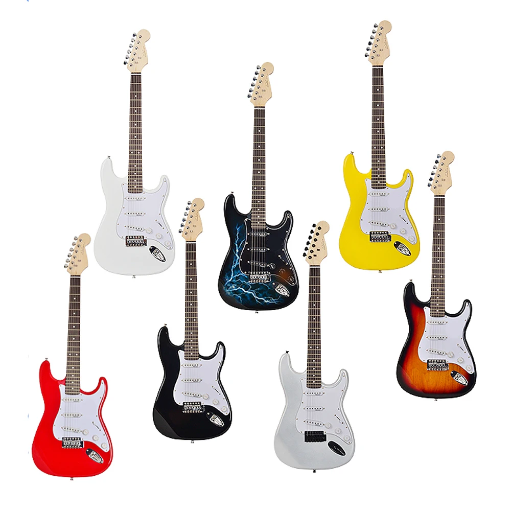 Электрическая тишина гитара 21 лада крутая пластиковая практика 6 струн