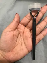 Separador de pestañas, maquillaje para pestañas de belleza, separador plegable de Metal, cepillo, peine, rímel, rizado, herramienta cosmética de belleza, 1 ud.