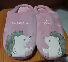 Zapatillas de casa con dibujos de animales para hombre y mujer, zapatos suaves y cálidos, calzado de Interior para dormitorio, para invierno