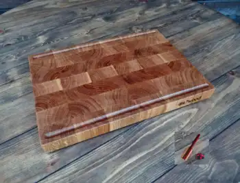 

End board Oak, handmade ns11408/43*30*3.7 cm