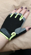 AOLIKES-guantes de ciclismo antideslizantes, para acampar, senderismo, gimnasio, Fitness, medio dedo