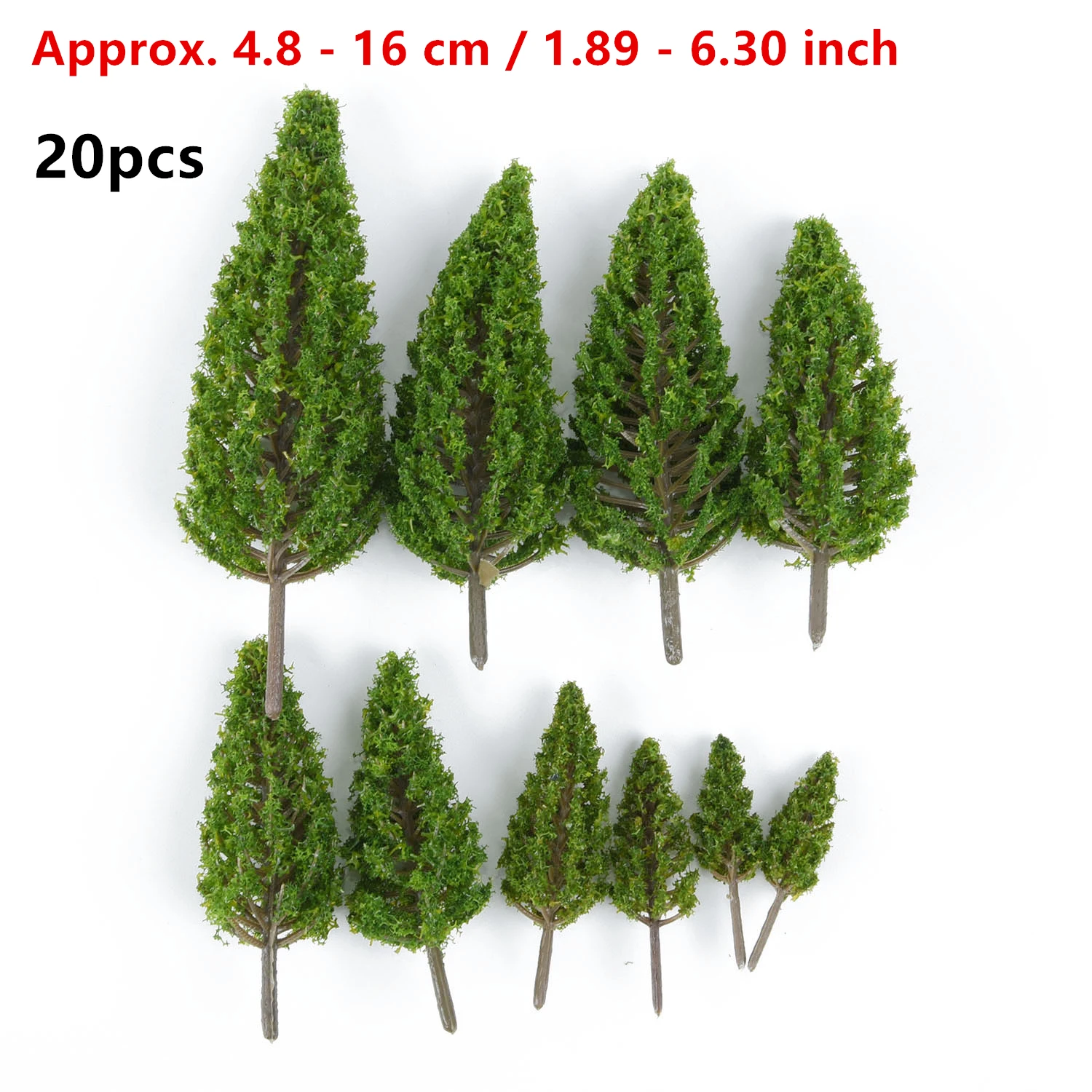 Trees Model Train Railroad Decor Scenery Landscape HO-OO Scale Building Static Grass Tufts Miniature Scenery Wildflowers Flower 