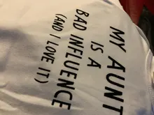 Mono Casual de manga corta con estampado de letras de My Aunt para recién nacido, ropa de bebé 0-24M, envío directo