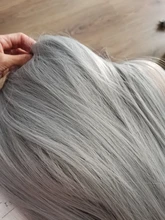 GEMMA Cosplay largo negro recto pelucas sintéticas con flequillo para las mujeres de África americano Lolita de diario fiesta resistente al calor de fibra