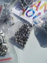 10/50 M2 M2.5 M3 M3.5 M4 M5 M6 M8 A2-70 de acero inoxidable 304 GB819 Cruz Phillips plana tornillo de cabeza avellanada perno longitud de 3-100mm