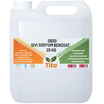 

SB20 Liquid Sodium Benzoate E211 25 kg