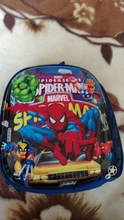 Bolsa Escolar de dibujos animados de Disney para niños y niñas de guardería, bonita mochila de dibujos animados de la princesa frozen, Spiderman