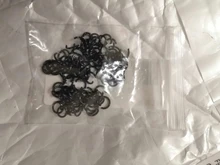 Conectores de gancho con cierre de langosta, 7 colores, 30 Uds., anillos de salto de círculo abierto, DIY, collar, pulsera, accesorios para hacer joyas, 100 Uds.