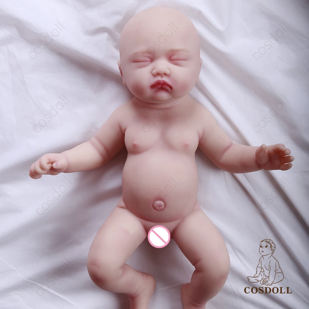 45CM Bebé DolI Completa Sólidos Silicone Reborn Reborn Bebe Reborn De  Silicona Cuerpo Entero Kукла Pеборн - AliExpress