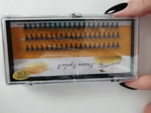 60 racimo/caja de pestañas individuales 0,07/0,1 grueso conjunto de pestañas extensión 3D pestañas falsas naturales al por mayor