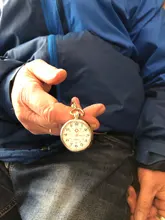Relojes de bolsillo para enfermera, No impermeables, para ancianos, gran número, con llaves, pruebas para estudiantes, relojes de enfermera, 1 ud.