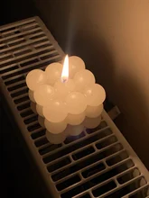 Candle-Mould Dessert Oven Bubble Non-Stick Kitchen Silicone Tpxckz for DIY Cake-Tray