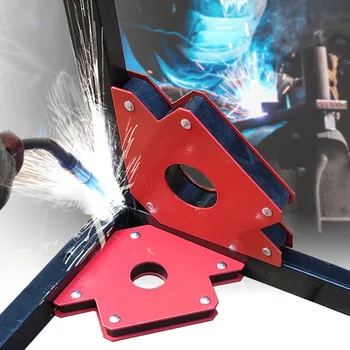 

Soldering Locator Strong Magnetic Welding Magnets Holder 3 Angle Arrow Welder Positioner Welding Tool Accessories