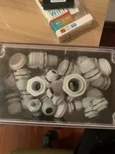 Cable Gland Plastic-Connector PG9 PG16 Nylon PG11 Waterproof PG7 IP68 for 3-6.5mm Pg9/Pg11/Pg13.5/Pg16