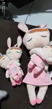 Metoo Plush Doll Kit 4pcs Stuffed Toys 1pcs 34CM 1pcs 18CM 2pcs 15CM Cute Angela