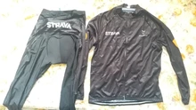 2020 Strava Jersey Ciclismo hombres conjunto de manga larga bicicleta MTB Ropa de traje de Ropa de Hombre Ropa de bicicleta 20D GEL pantalones de babero