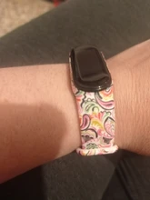 Correa deportiva de silicona para Xiaomi Mi Band 3, 4 y 5, pulsera estilo grafiti para Xiaomi Mi band 6