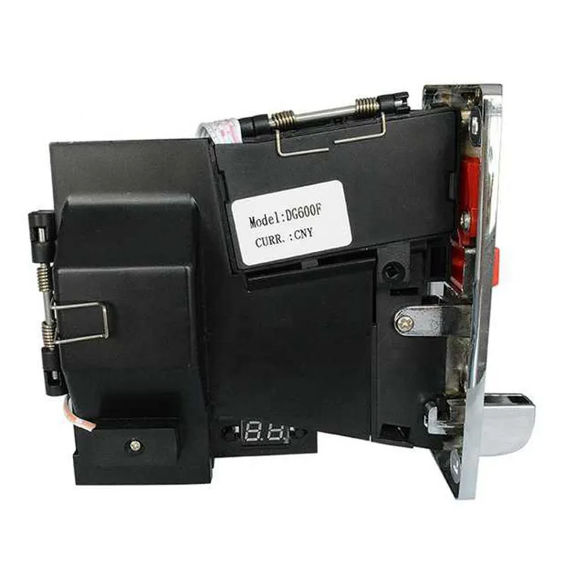 Multi Coin Acceptor Electronic Roll Down Coin Acceptor Selector Mechanism Vending Machine Mech Arcade Game Ticket Redemption