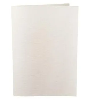 

Pack 10 diptico Rectangular card holder Ivory