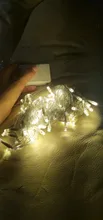 Luces Fairy-Light Lighting-Tree-Garland Decoracion Christmas Outdoor 100M 5M 20M SICCSAEE