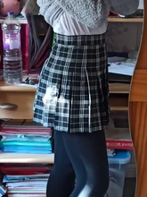 Verano de las mujeres Plaid Mini falda cintura alta Mujer Chic falda de moda de señoras de la Oficina fiesta informal en el Club corta plisada falda