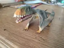 Oenux-figuras de dinosaurios de Jurassic, modelo de Tiranosaurio Carnotaurus, regalo para niños