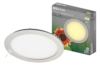 

Lamp ultra-thin recessed LED "Recessed" ITS (Chrome) 18 W 3000 K TDM