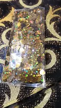 Heart Confetti Wedding-Table-Decoration-Supplies Birthday-Party Valentines-Day Golden