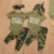 Baby Girls Boys Clothes Set Камуфляж С Коротким Рукавом Письмо Печатный Боди Топы+Брюки Малыш Детская Одежда Лето 2021